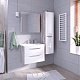 Grossman Мебель для ванной Талис 70 подвесная бетон пайн/белая – картинка-18
